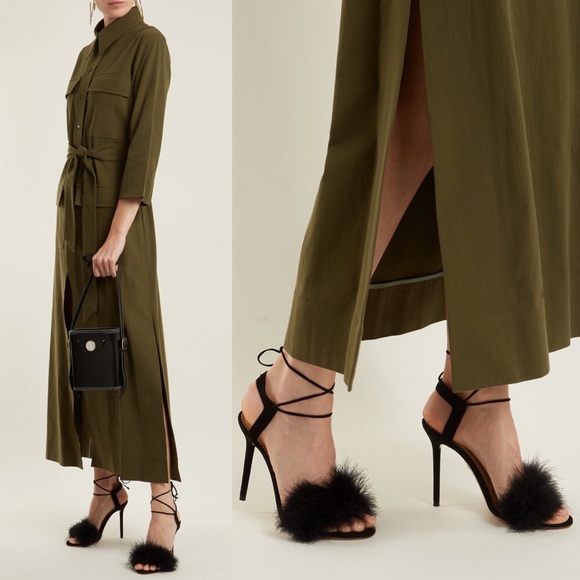 Charlotte Olympia Salsa 110mm Feather Suede sandal - Picture 9 of 12